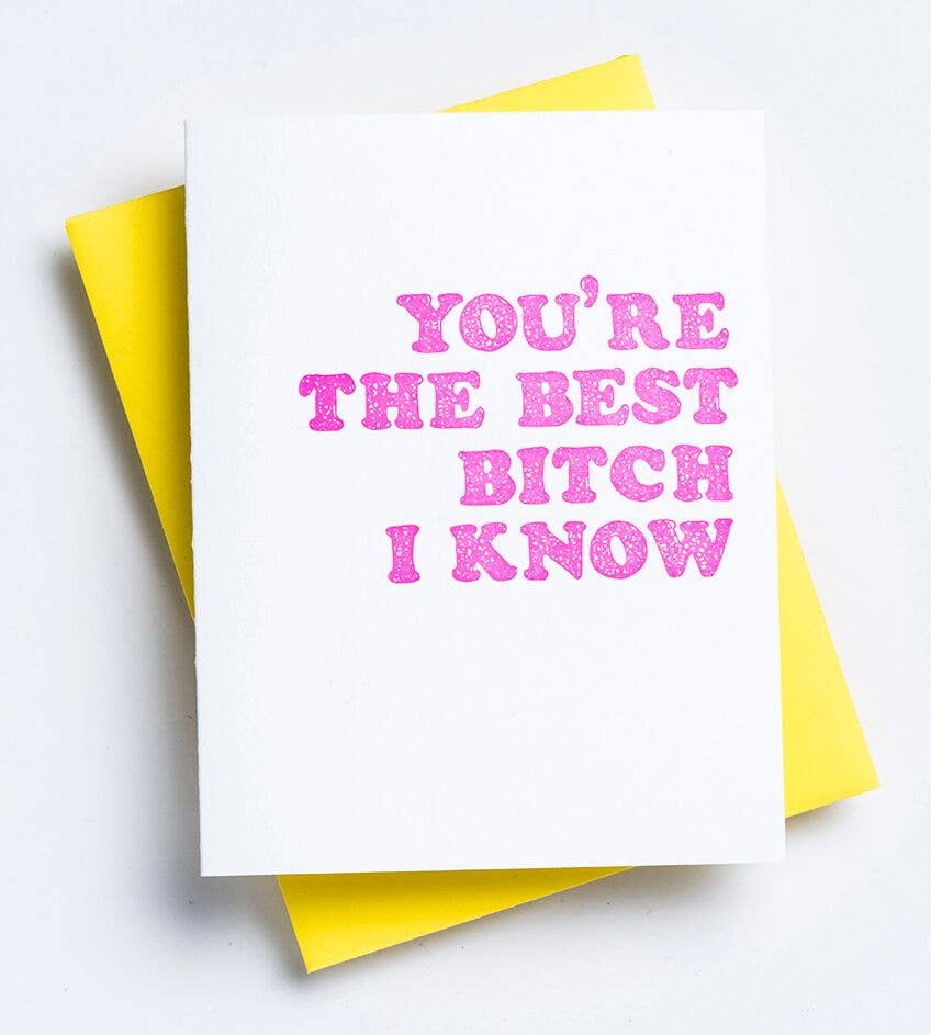 Best Bitch Card