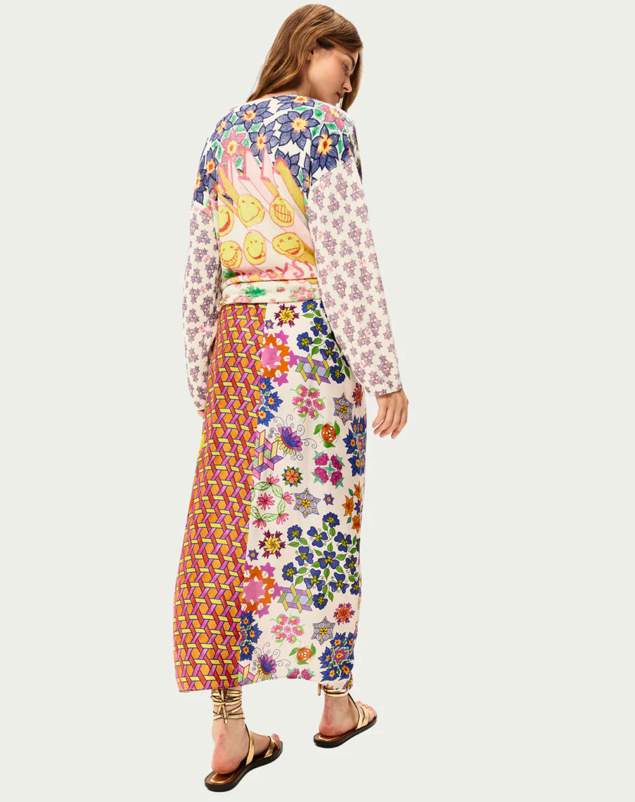 MARKERS LUNA TIE FRONT SKIRT