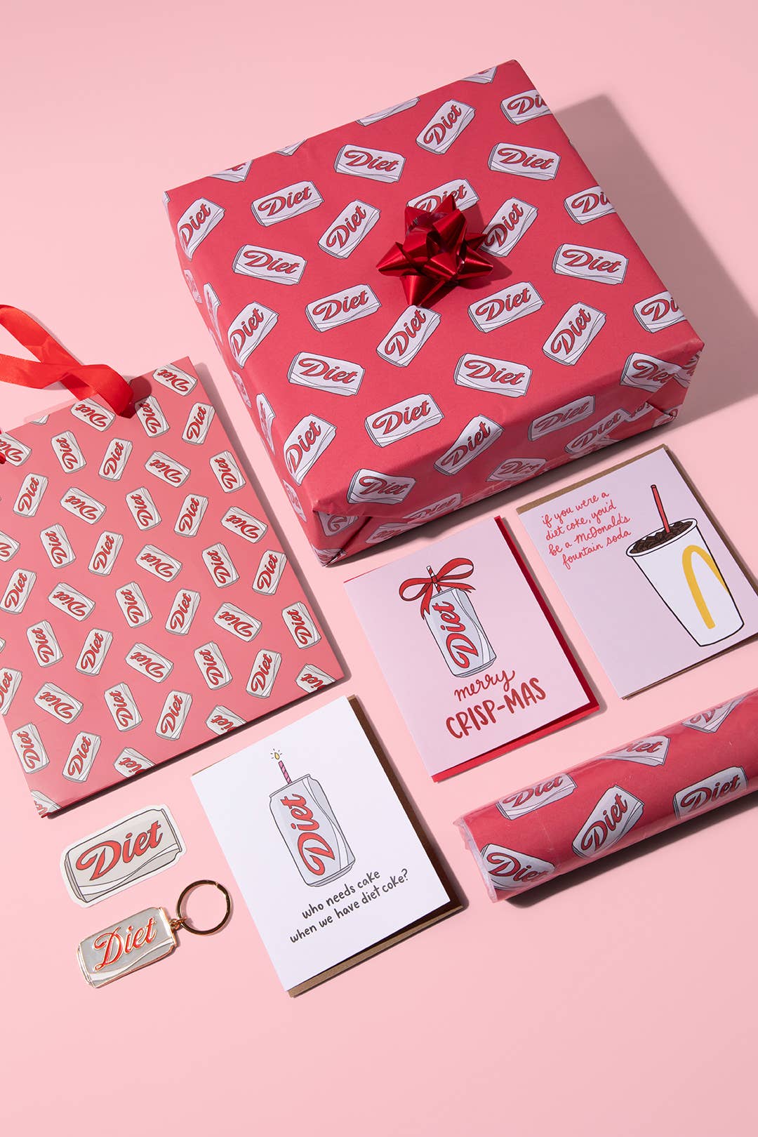 CAKE DIET COKE BIRTHDAY CARD