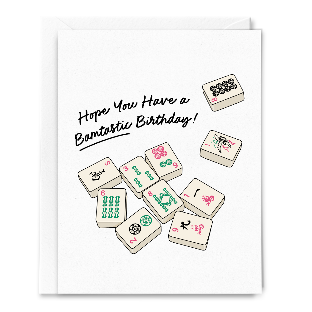 HAVE A BAMTASTIC BIRTHDAY CARD