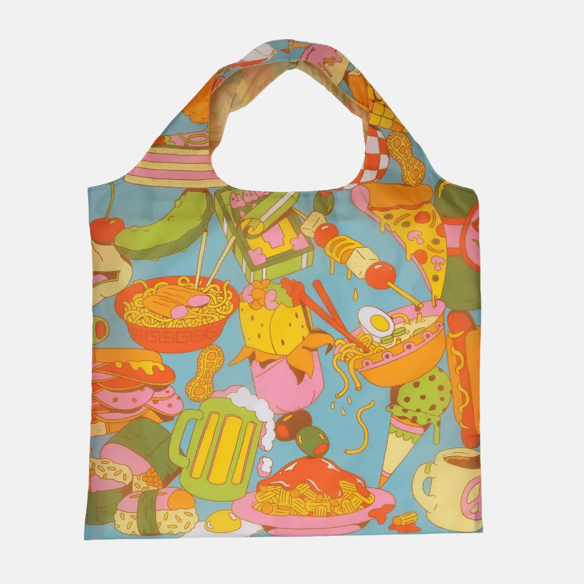 FOODIE REUSABLE TOTE BAG