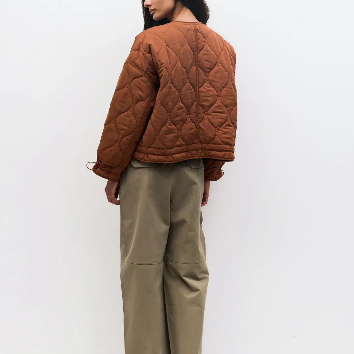 THE QUILTED NYLON JACKET