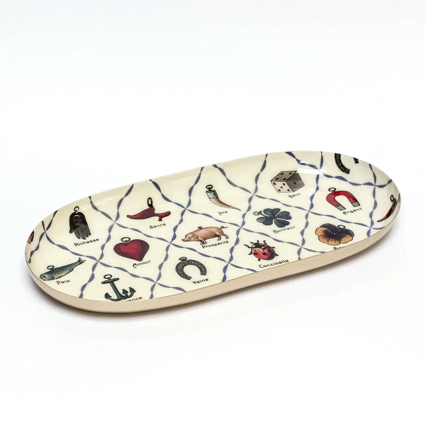 CHARMS ENAMEL TRAY