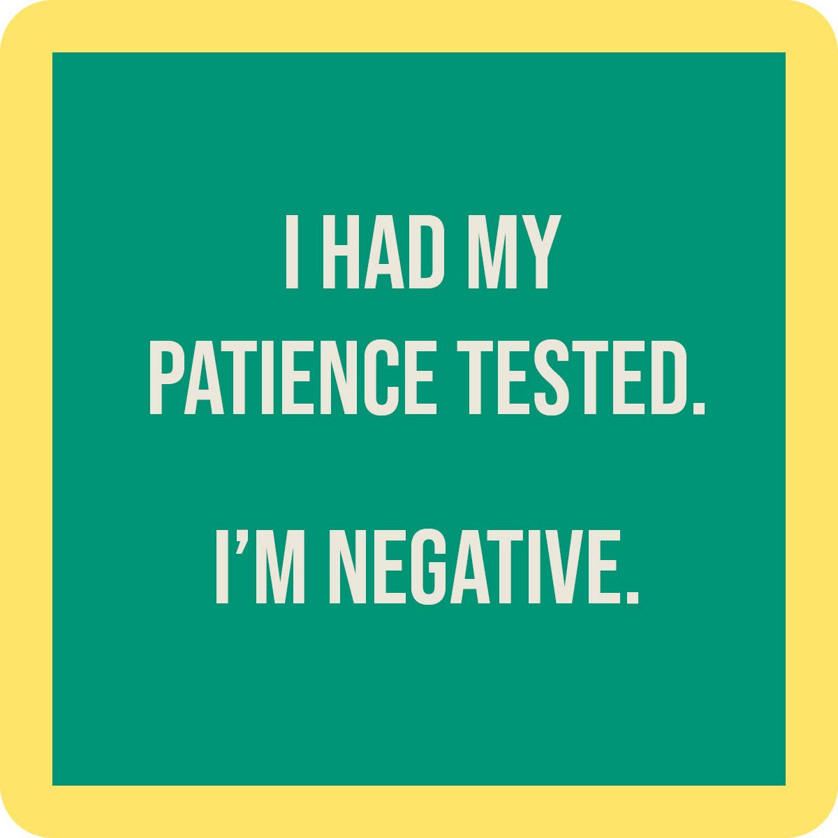 NEGATIVE COASTER