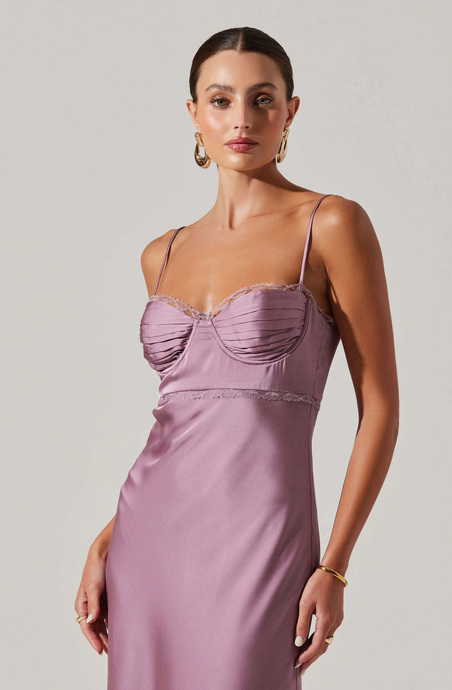 FLORIANNE BUSTIER SLIP DRESS