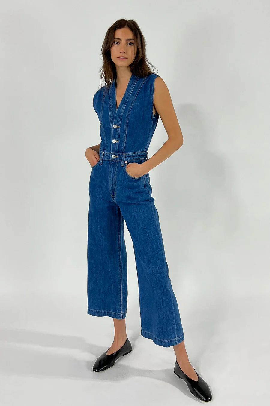 CAMDEN DENIM JUMPSUIT