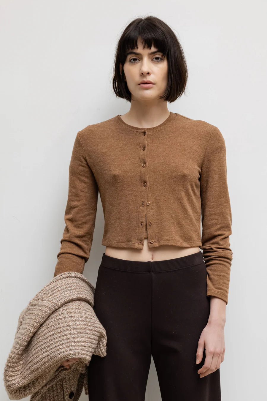 LAUREN CROP CARDIGAN