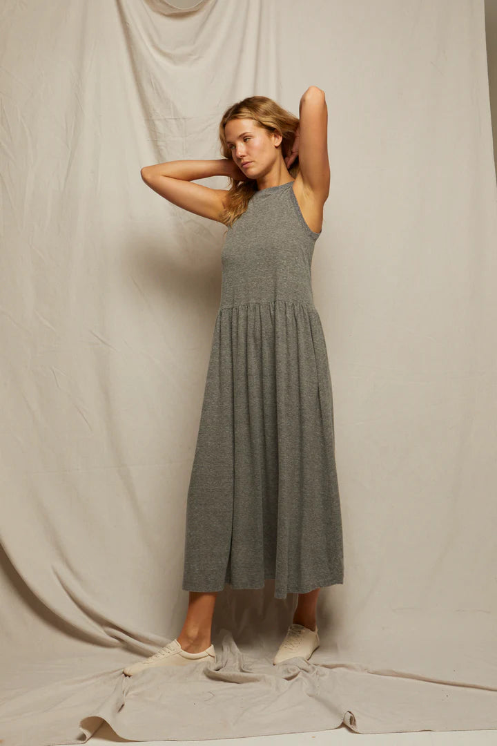 NEW EVA SLUB JERSEY TANK DRESS