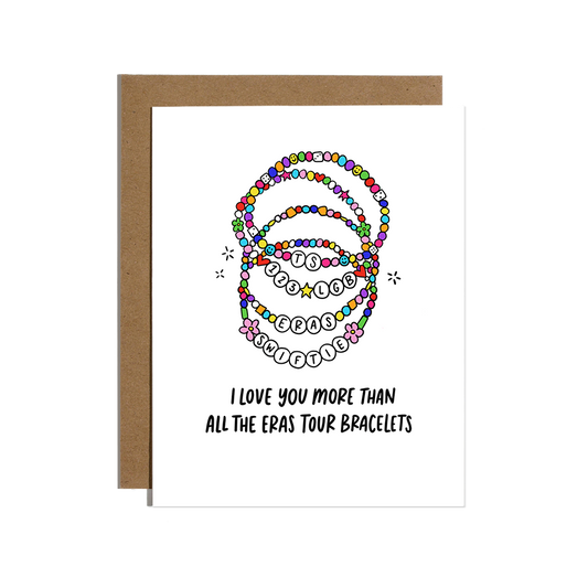ERAS FRIENDSHIP BRACELETS CARD