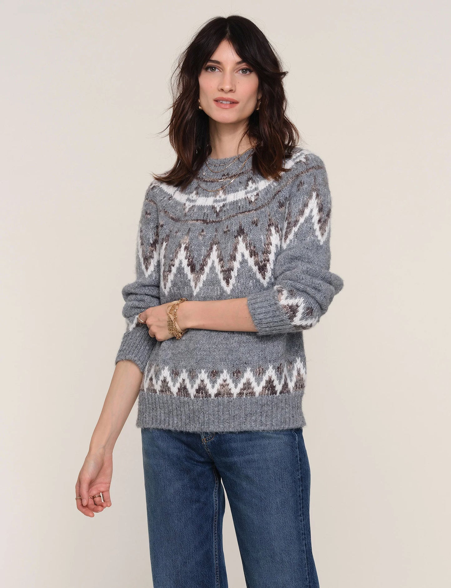 RAE NORDIC PULLOVER SWEATER