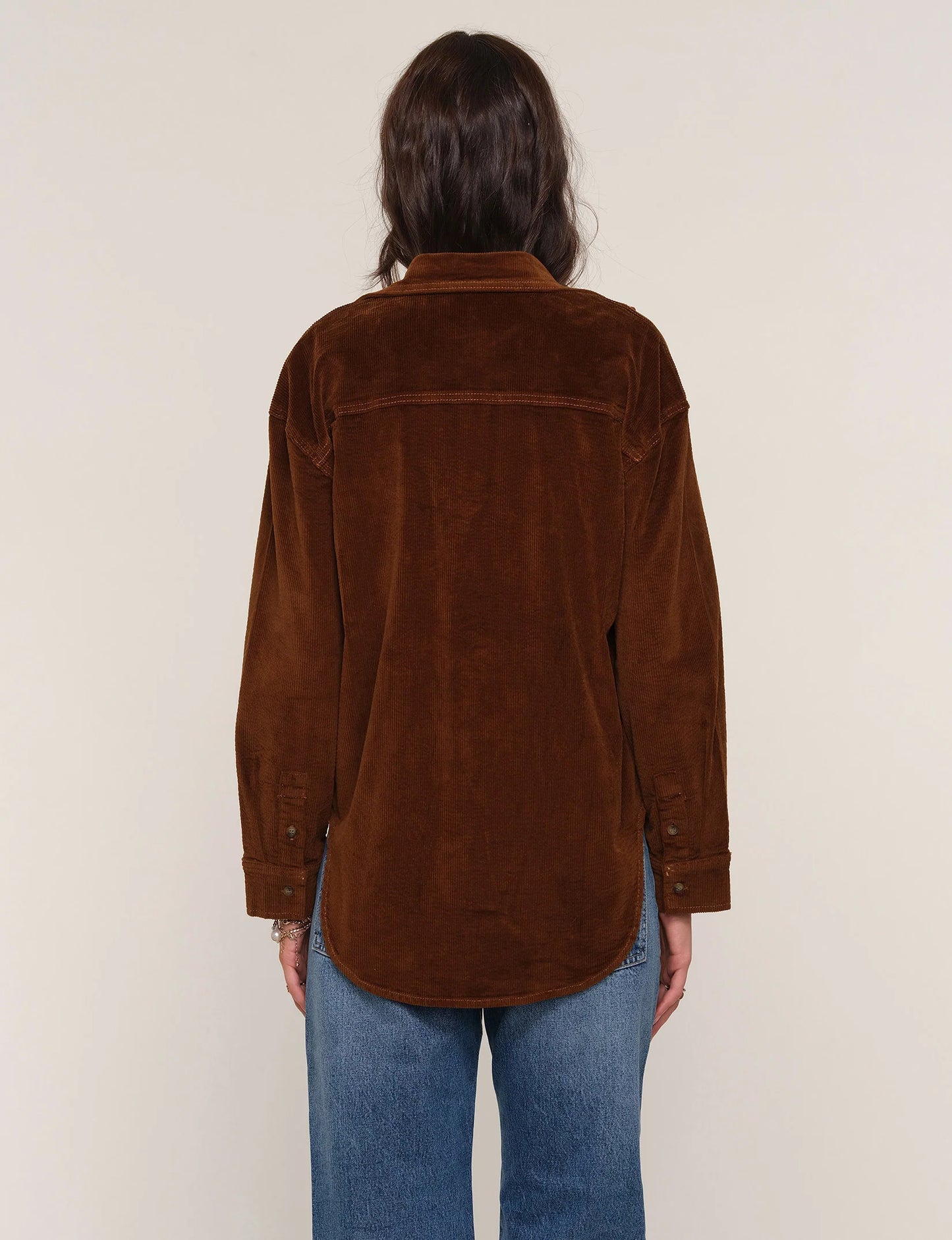 TILLY OVERSIZED CORD SHIRT
