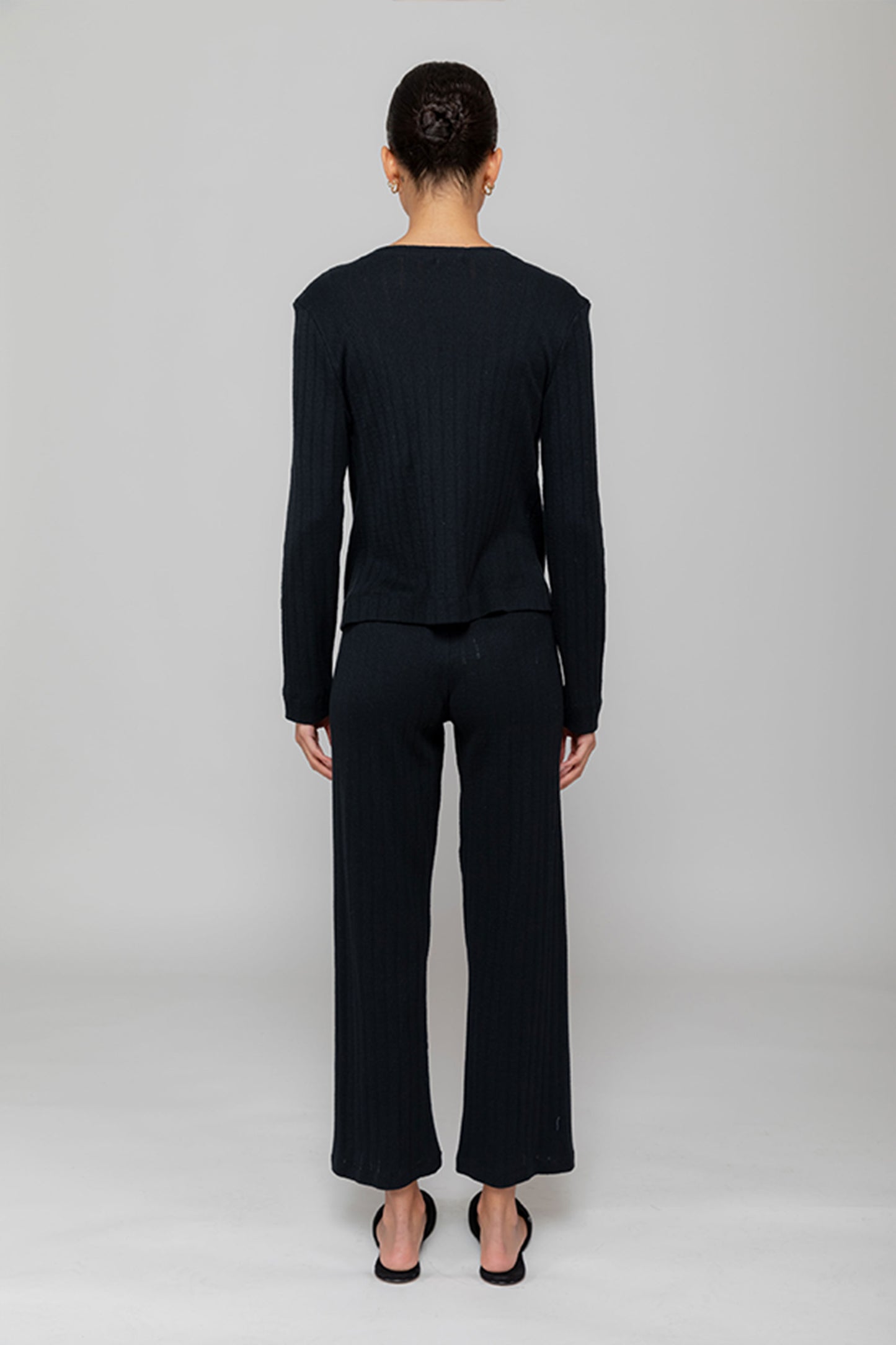 POINTELLE CARDIGAN