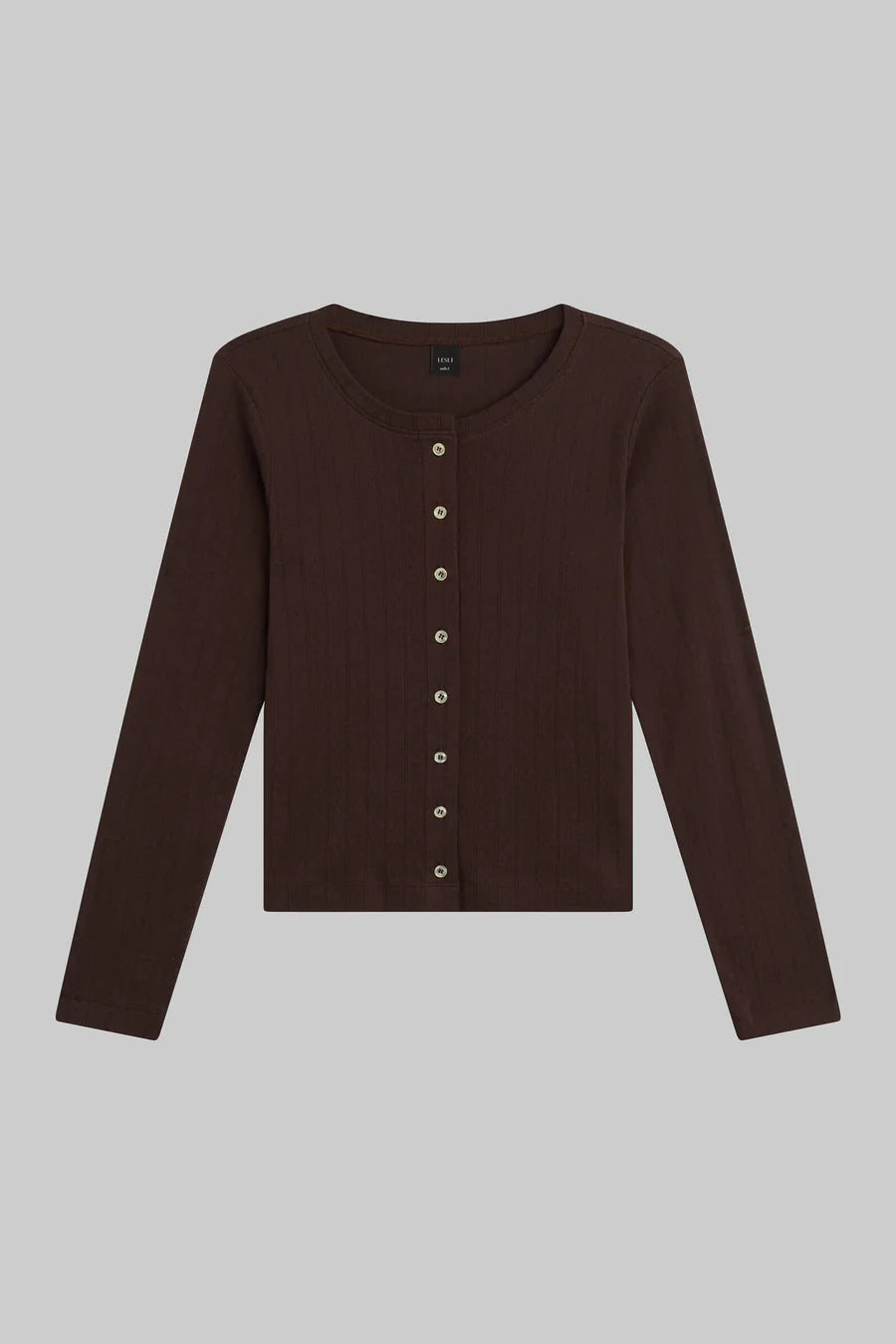 POINTELLE CARDIGAN