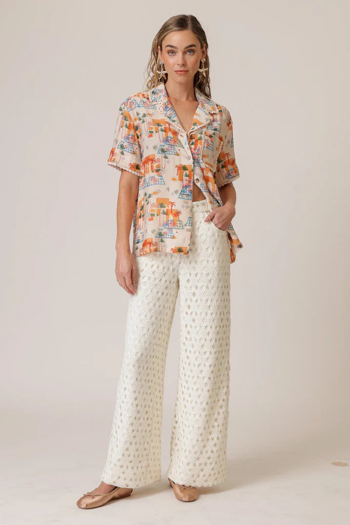 BOWEN CROCHET PANTS