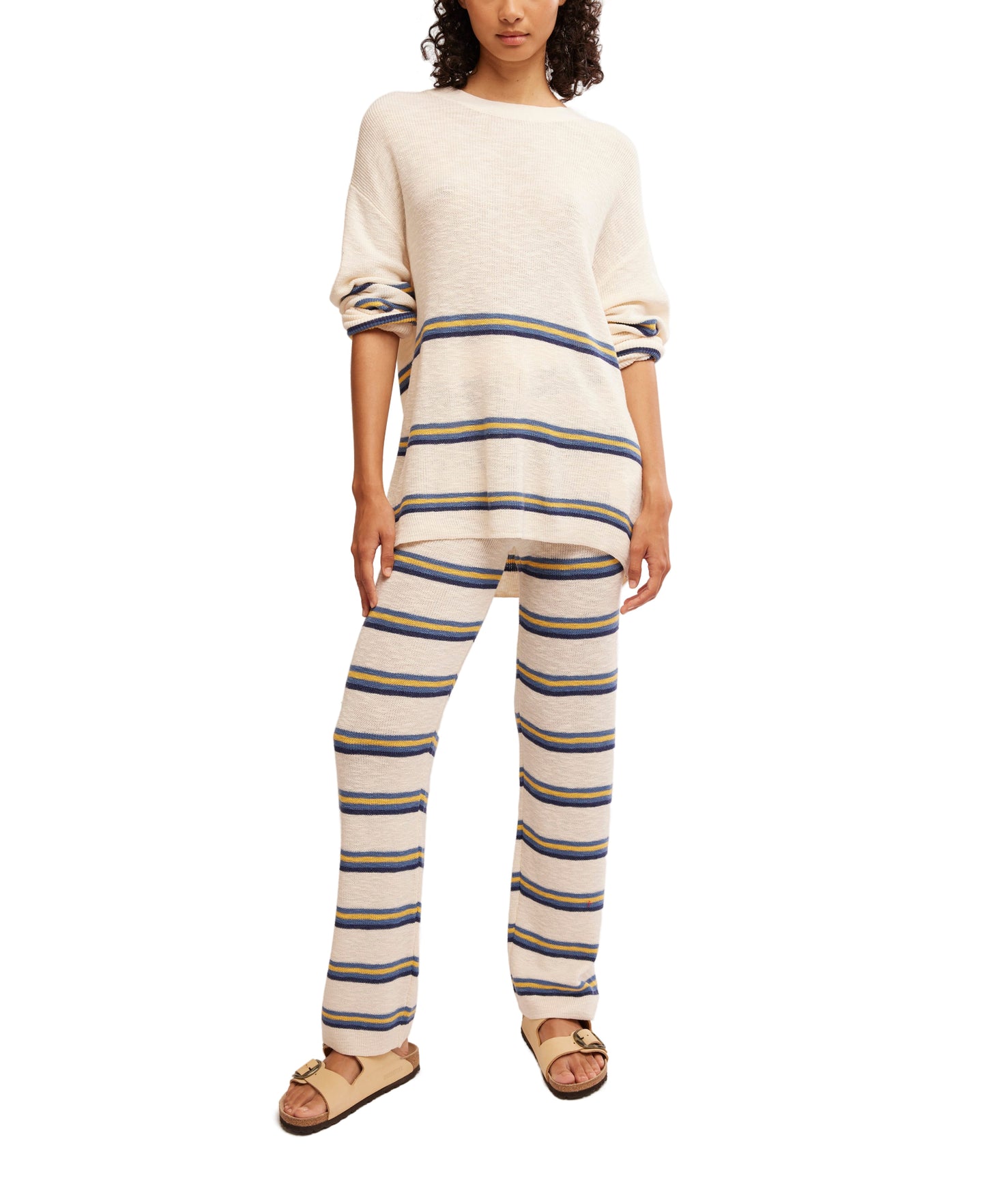 MARINER STRIPE KNIT PANTS