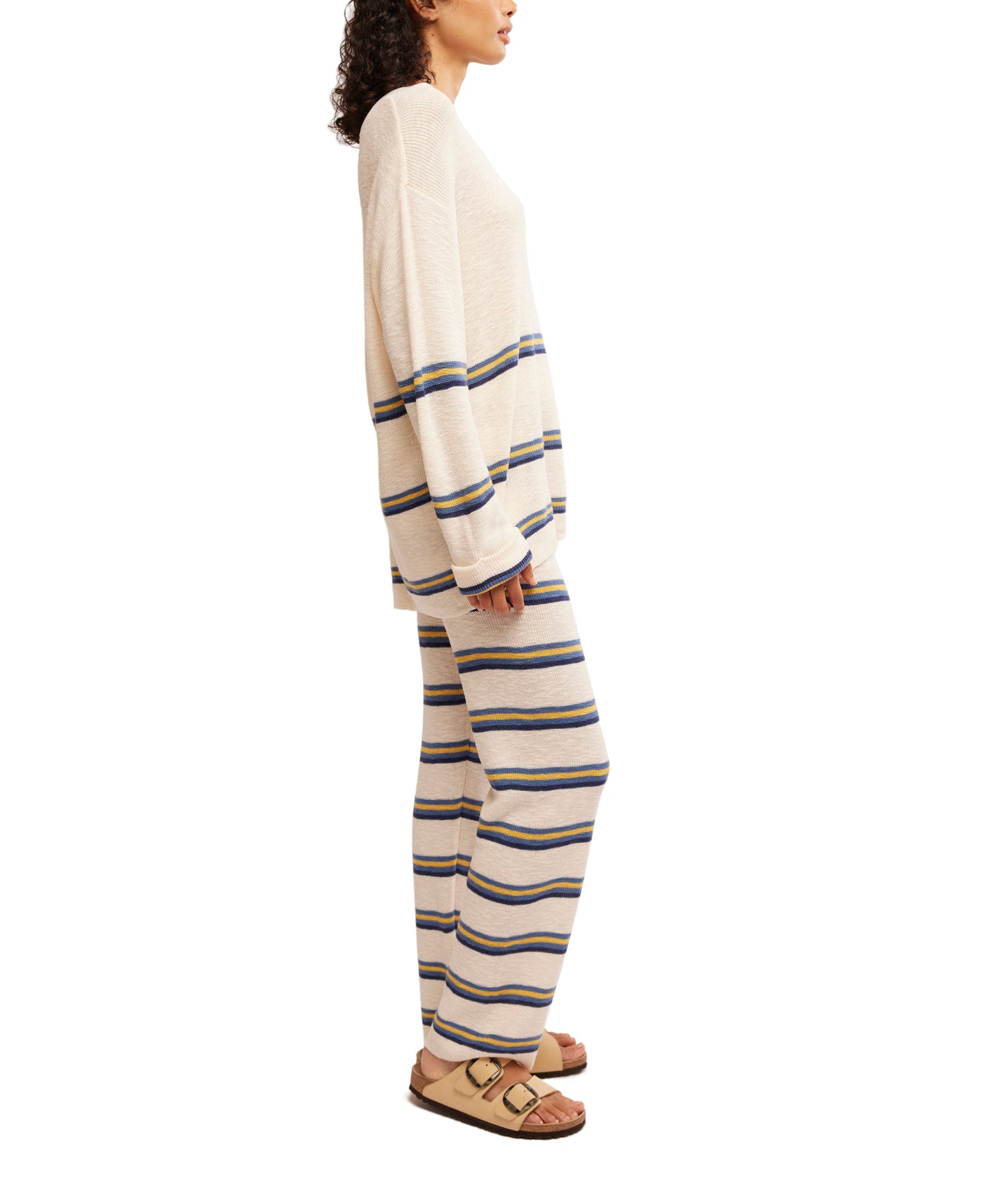 MARINER STRIPE KNIT PANTS