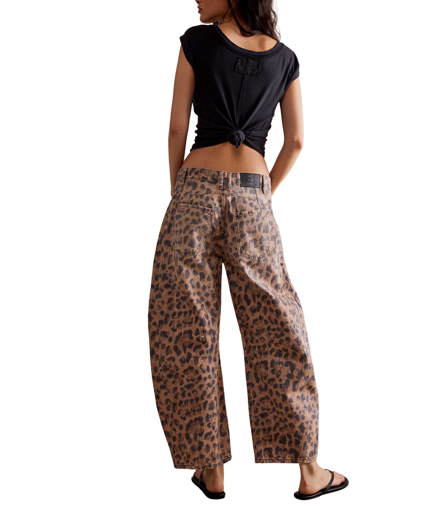 GOOD LUCK PRINTED LEOPARD BARREL