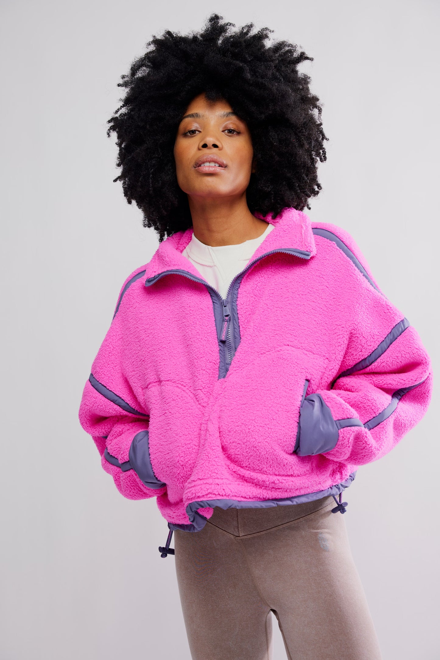 MOUNTAIN HIGH 1/2 ZIP FLEECE