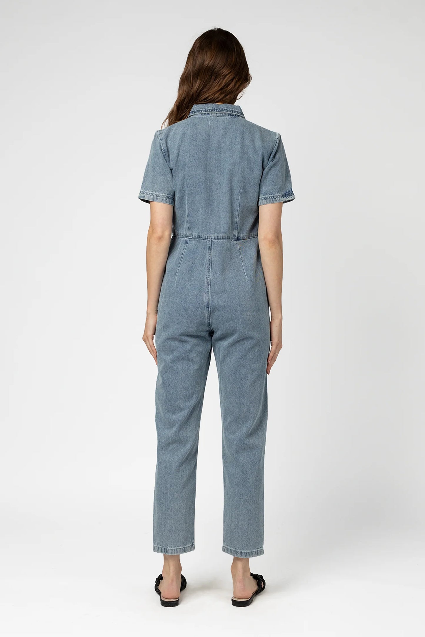 THE CARPENTER DENIM JUMPSUIT