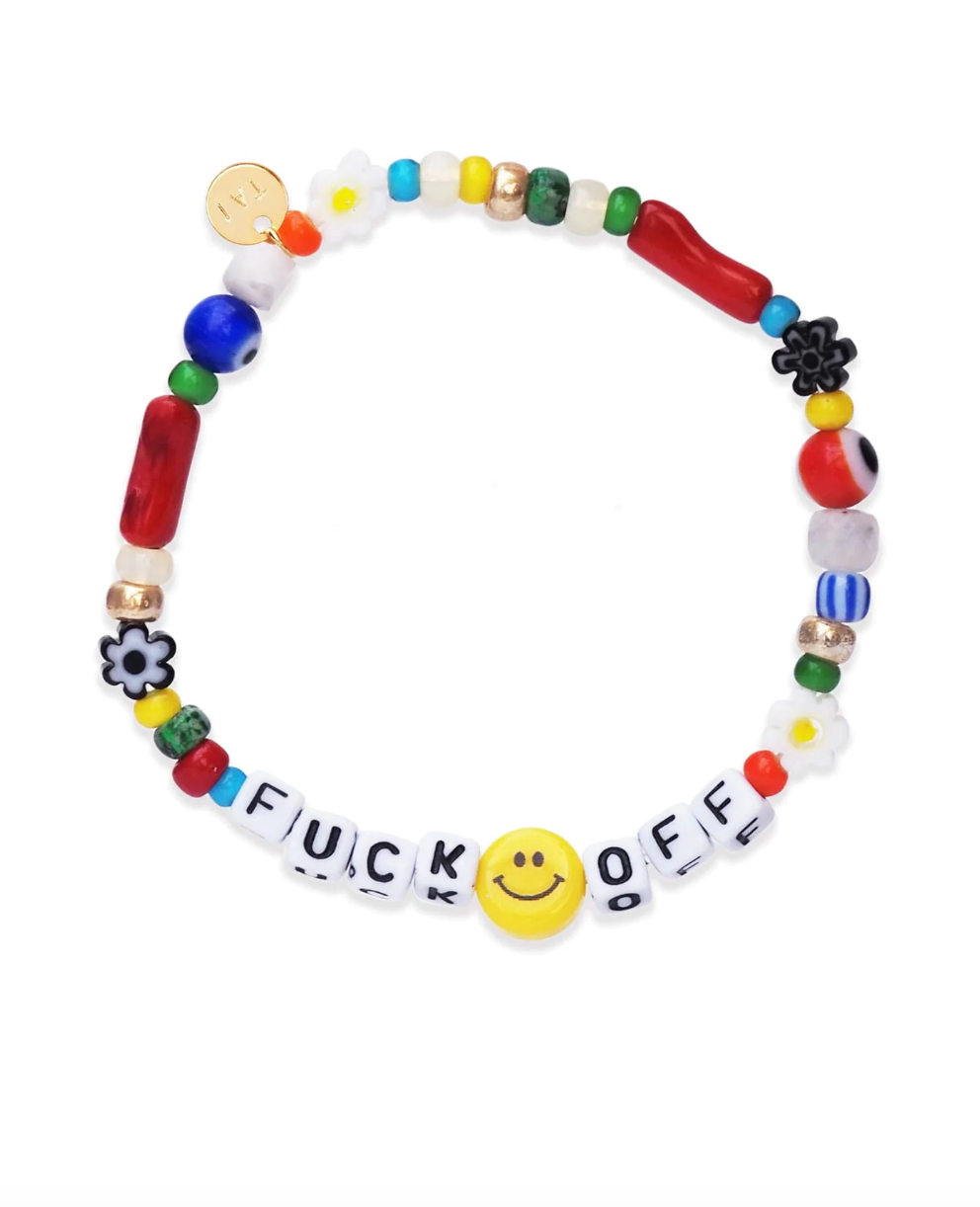 F*$K OFF handmade Bracelet