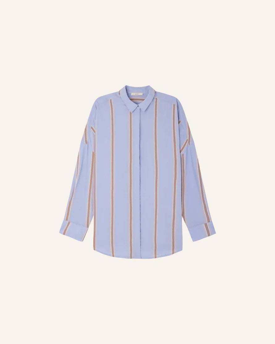CELONA STRIPE OVERSIZED SHIRT