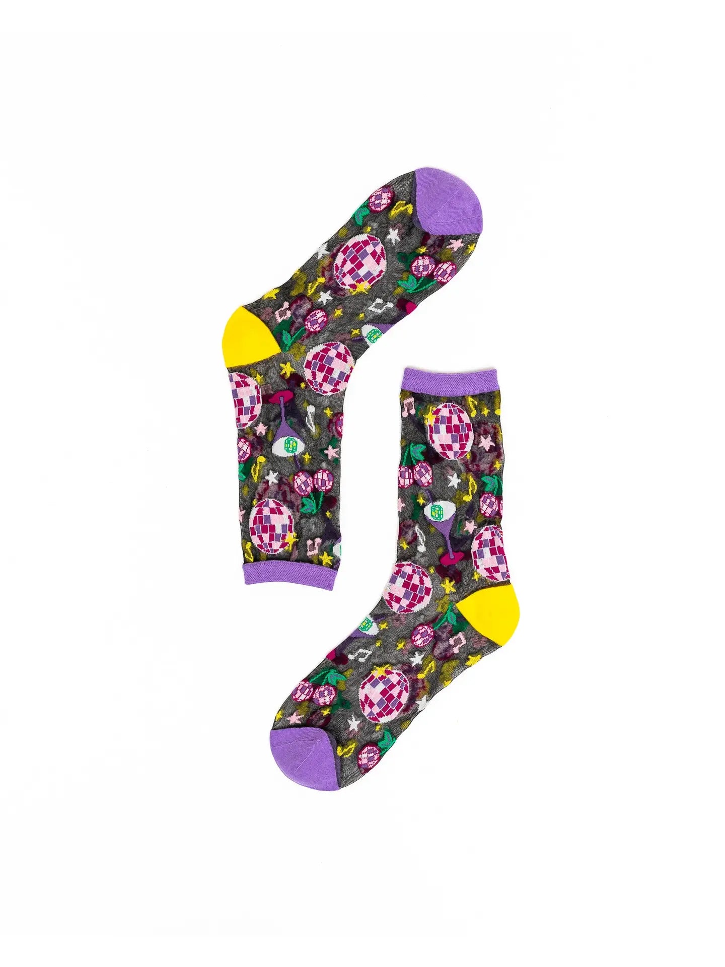 80'S DISCO SHEER SOCKS
