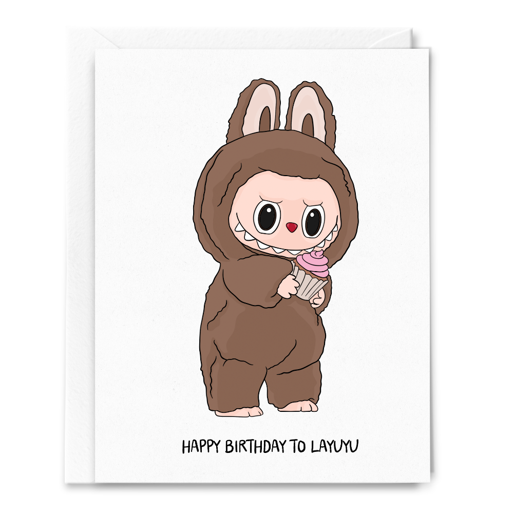 HAPPY BIRTHDAY TO LAYUYU BIRTHDAY CARD