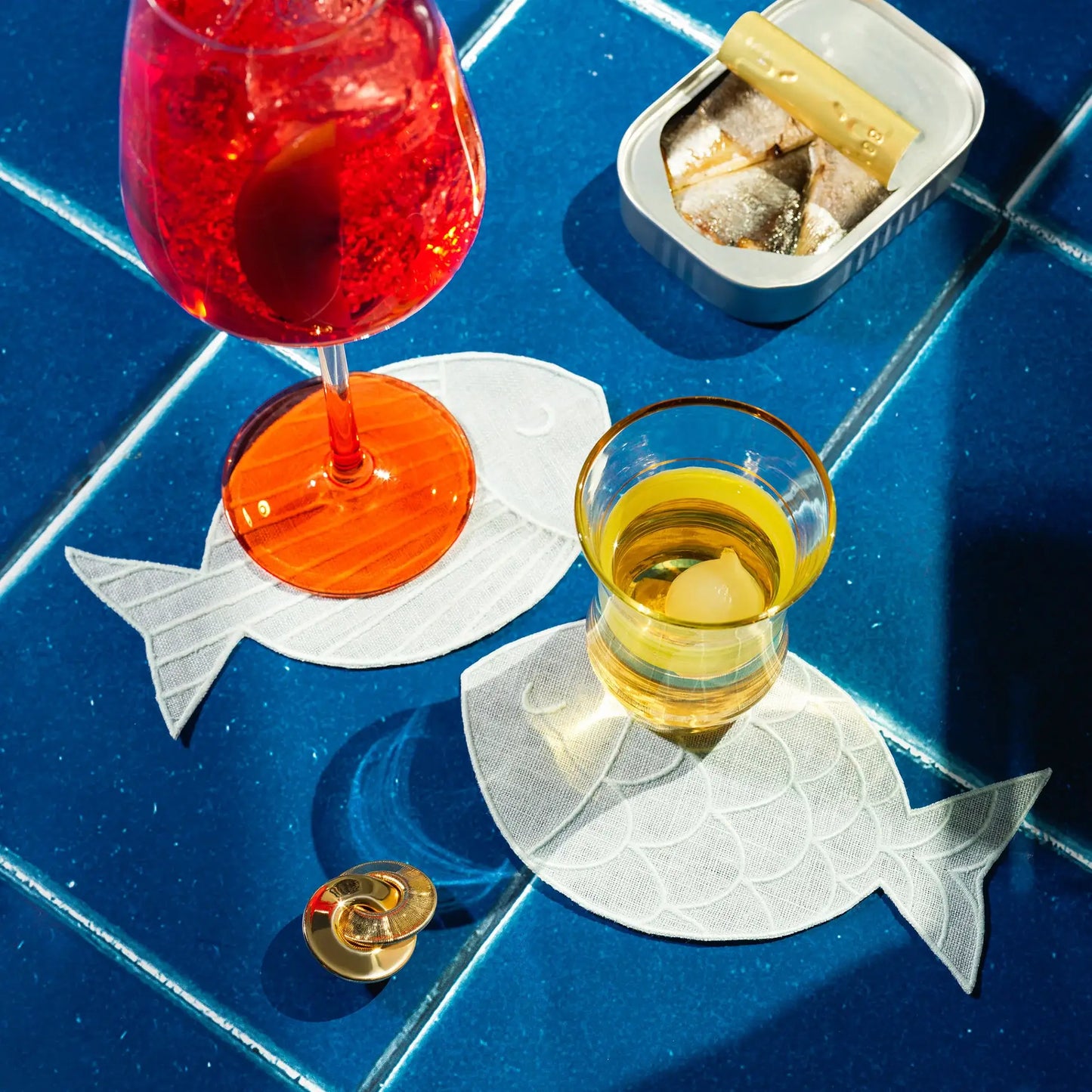 SARDINE LINEN NAPKIN SET