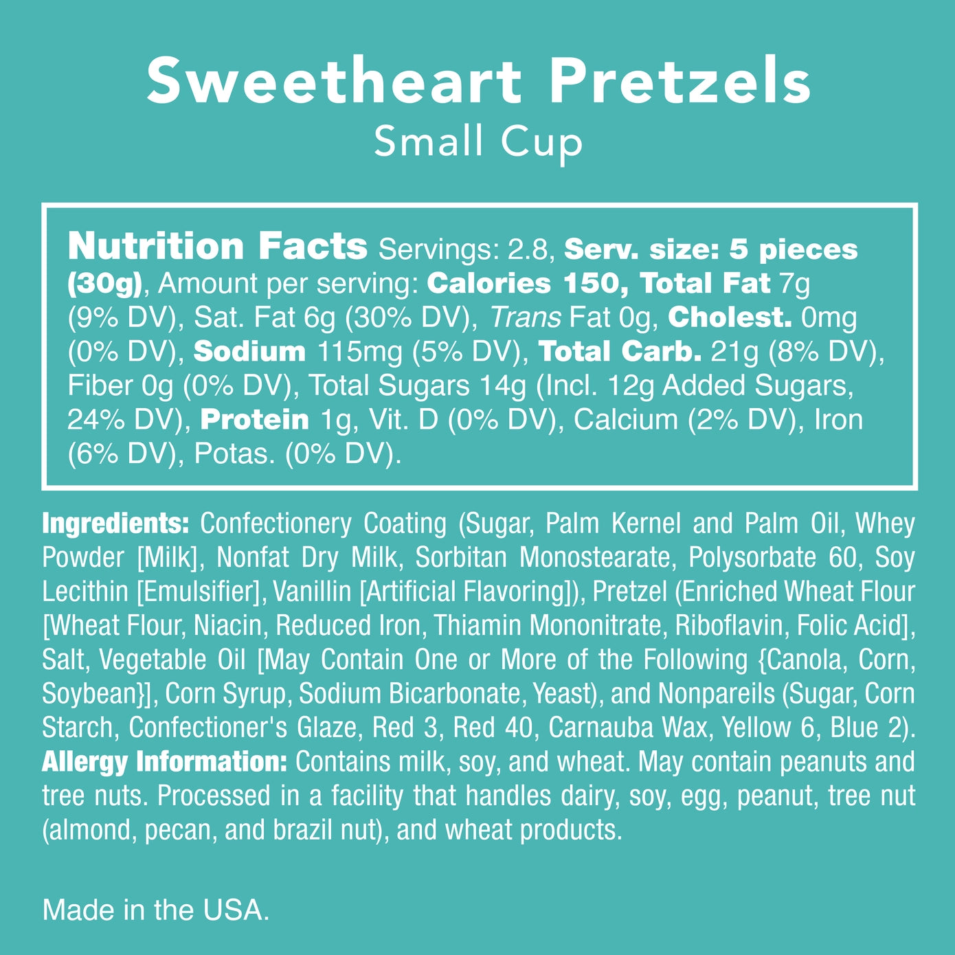 SWEETHEART PRETZLES
