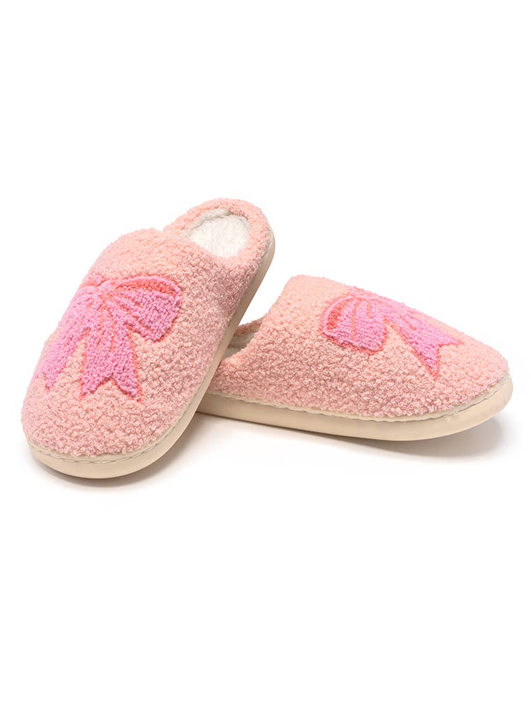 PRETTY BOWS SLIPPERS