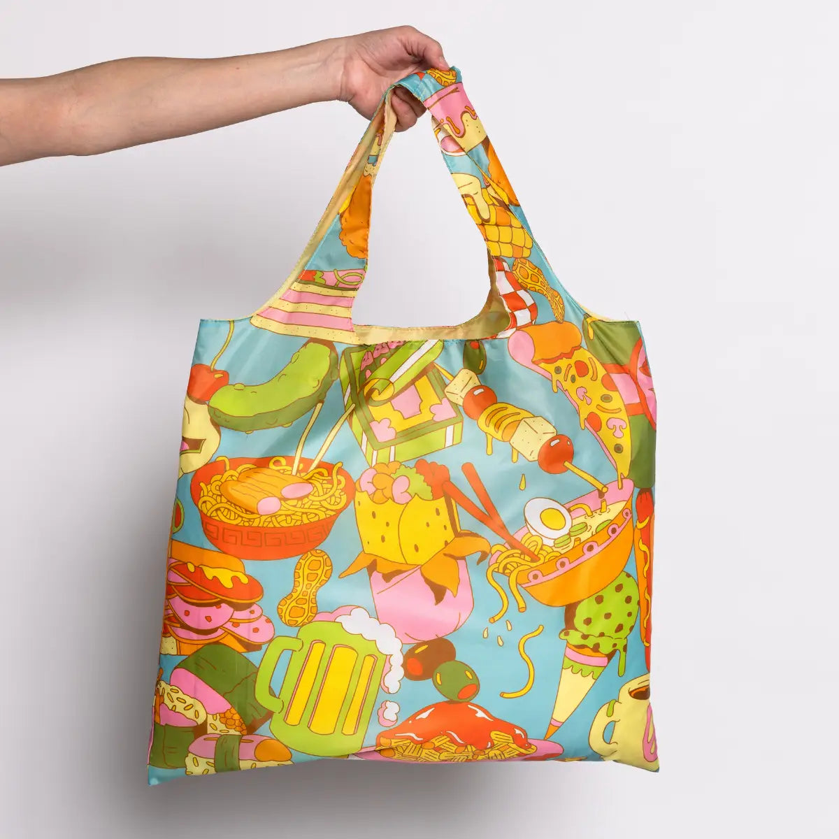 FOODIE REUSABLE TOTE BAG