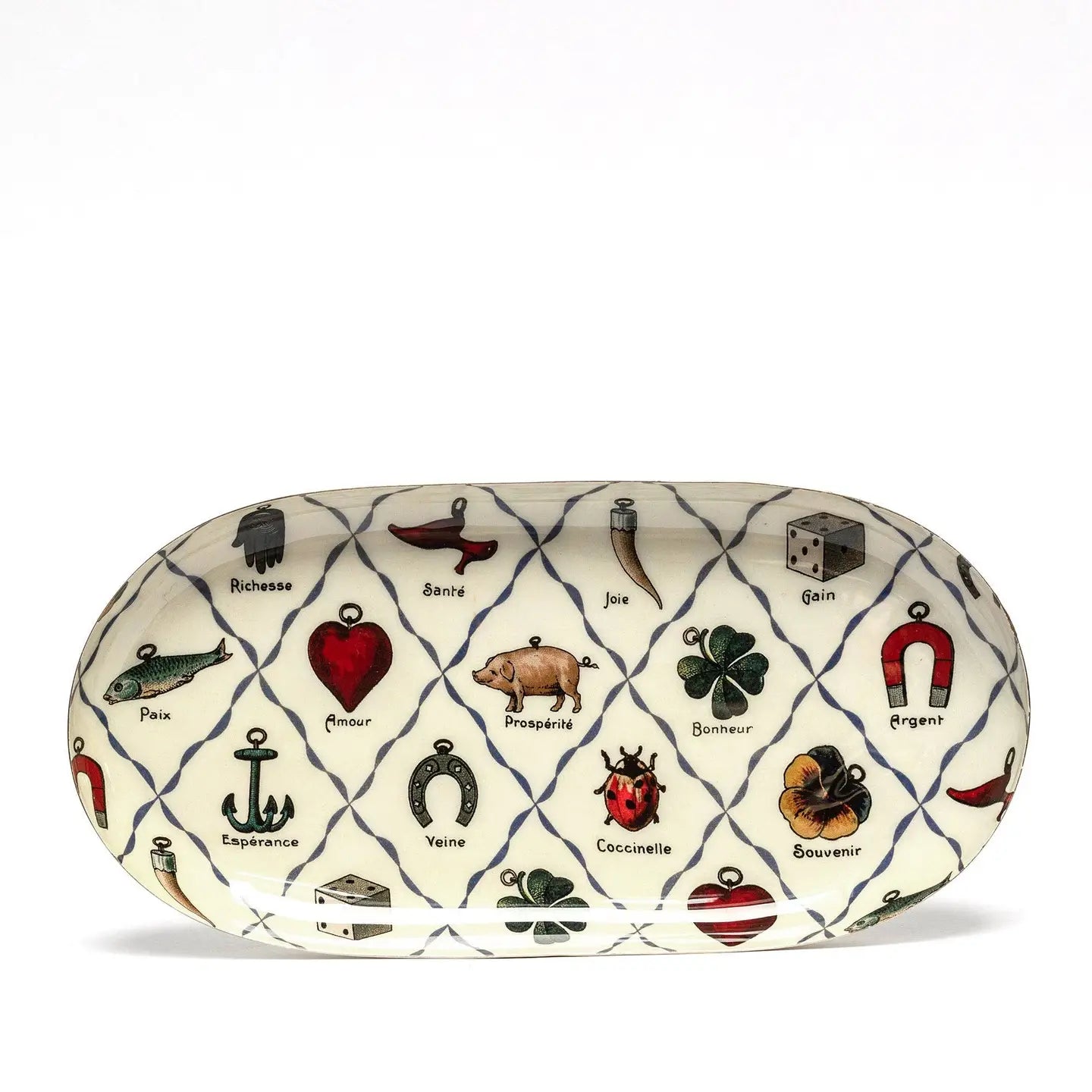 CHARMS ENAMEL TRAY