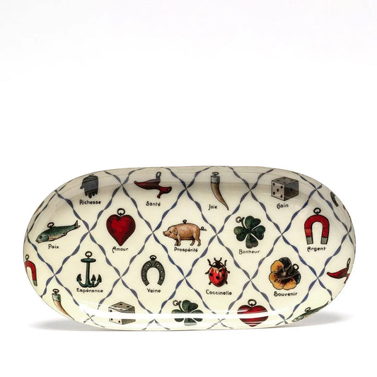 CHARMS ENAMEL TRAY