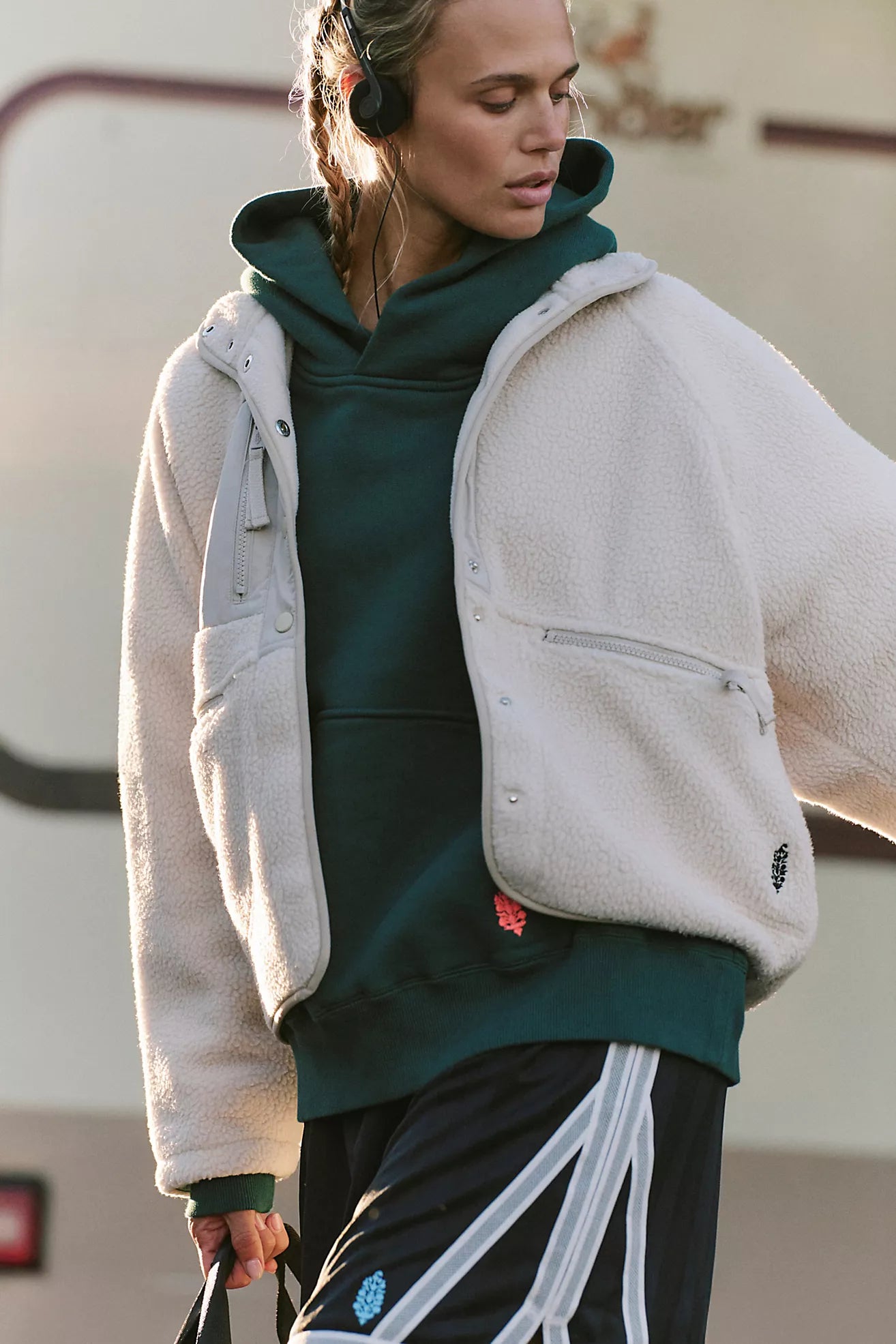 HIT THE SLOPES FLEECE JACKET