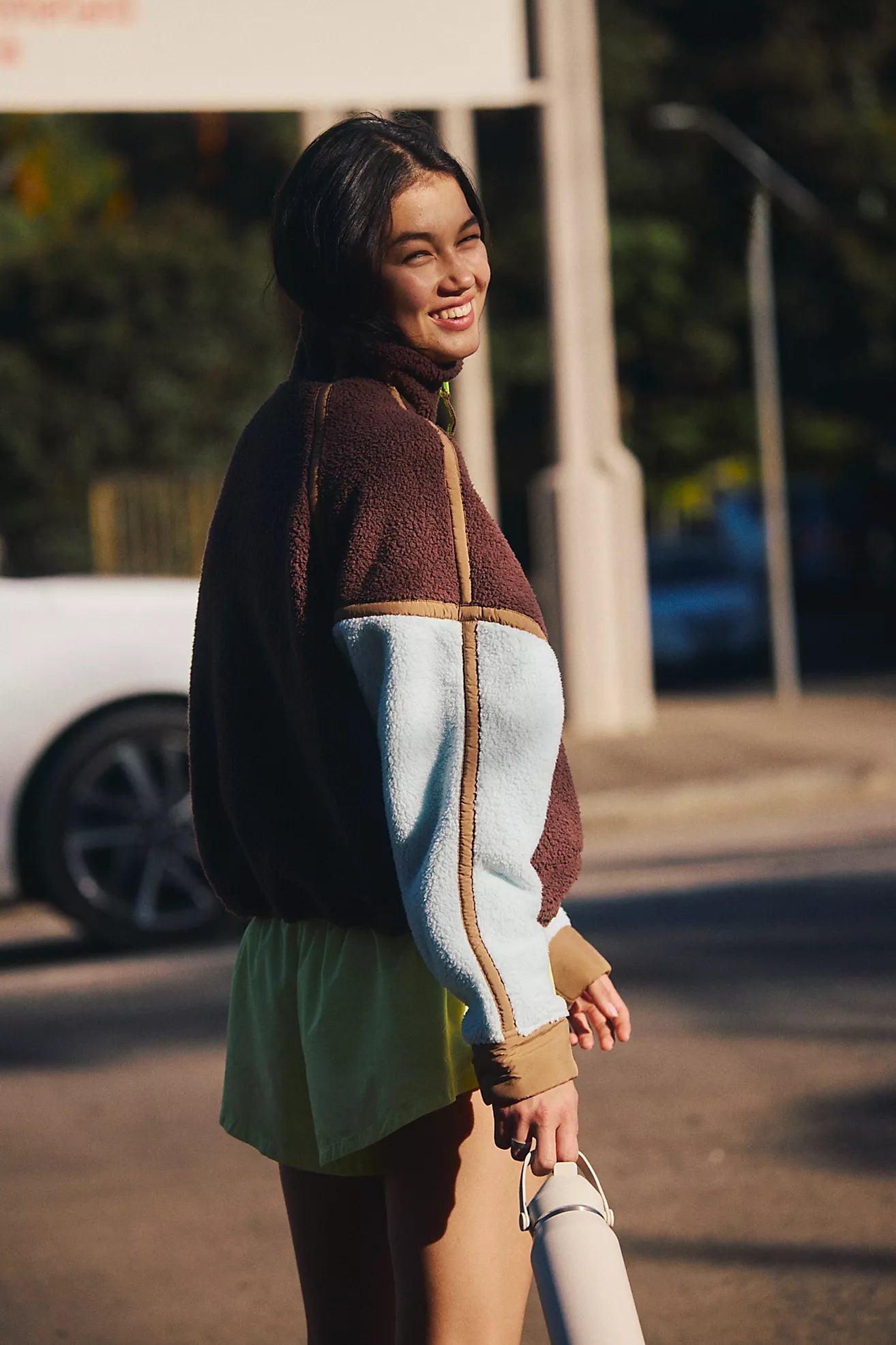 COLORBLOCK MOUNTAIN HIGH 1/2 ZIP FLEECE