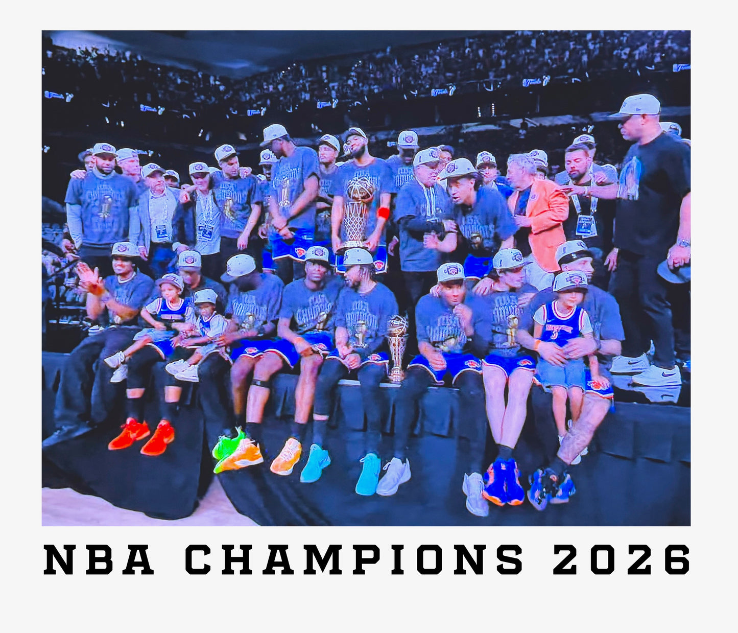 PREORDER: CHAMPION NY KNICKS WOMEN'S TEE