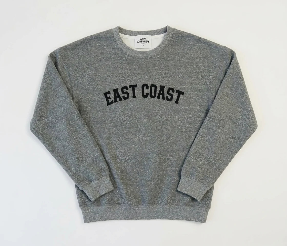 EAST COAST OVERSIZED CREW SWEATSHIRT