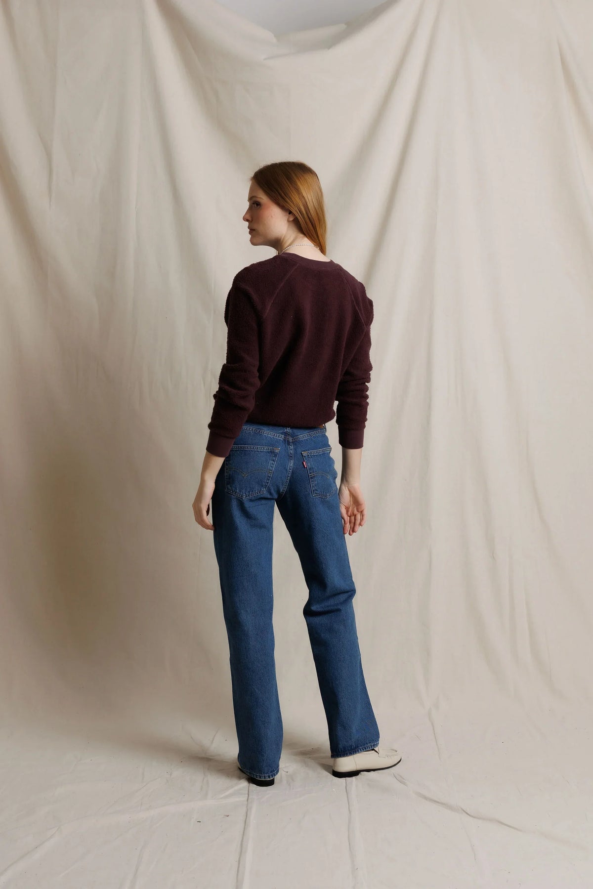 CHERRY LACQUER ZIGGY SWEATSHIRT