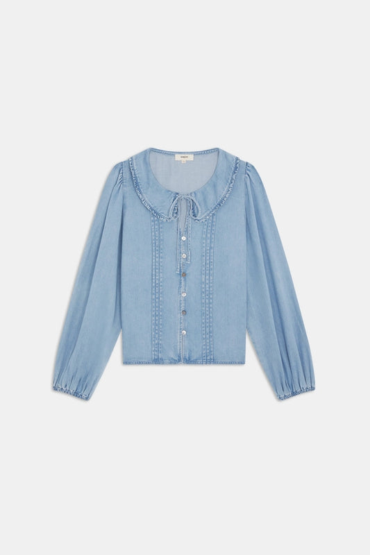 LAZAR TENCIL COLLAR SHIRT