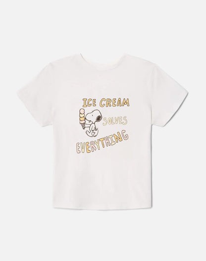 SNOOPY ICE CREAM CLASSIC TEE