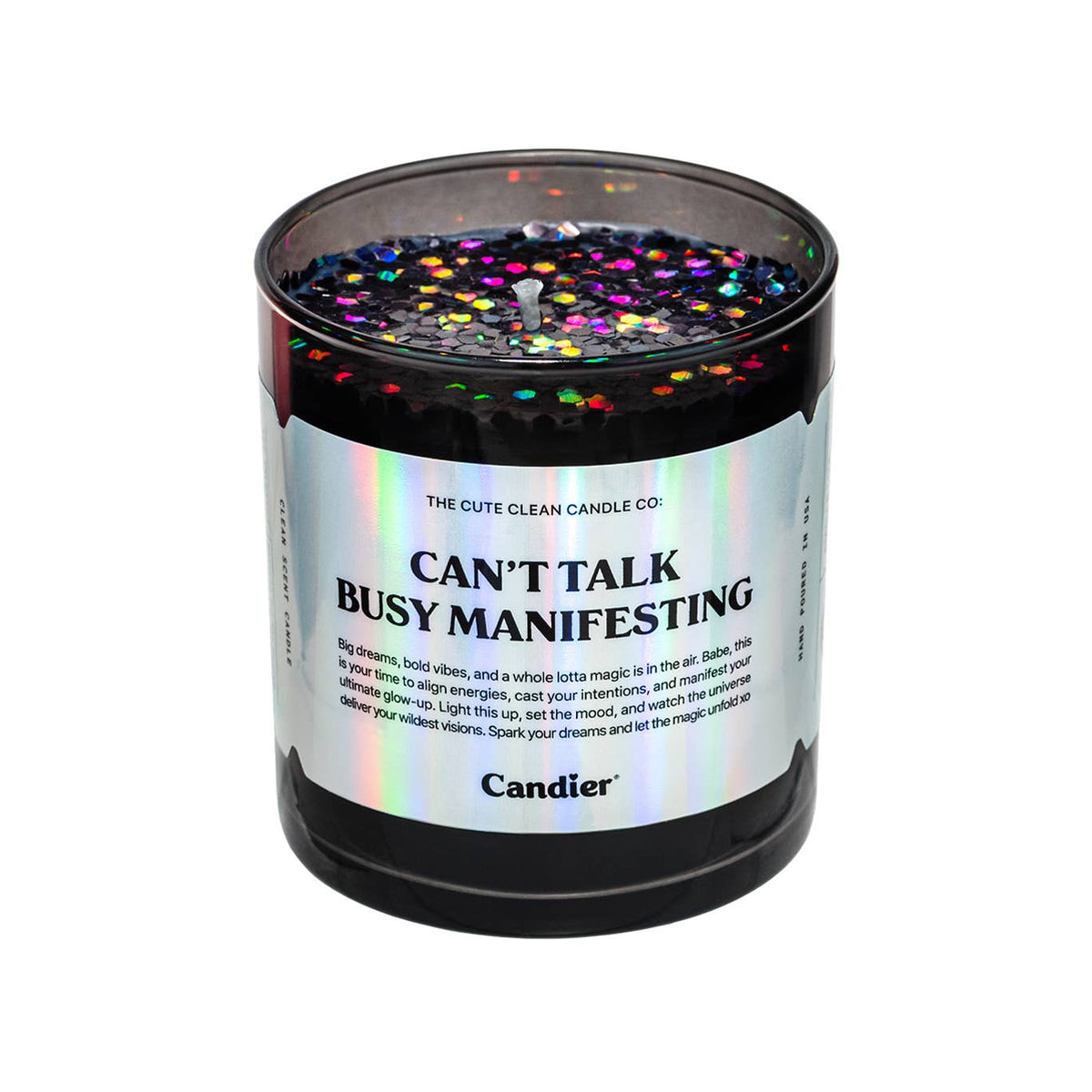 CAN'T ALK BUSY MANIFESTING CANDLE