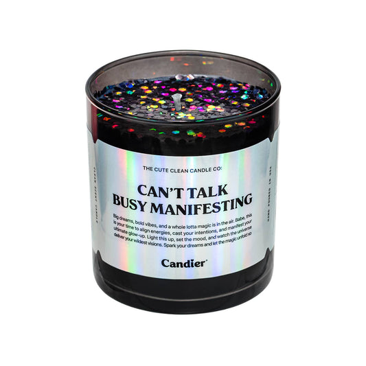 CAN'T ALK BUSY MANIFESTING CANDLE