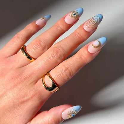 Spirited Sky Press-On Nails