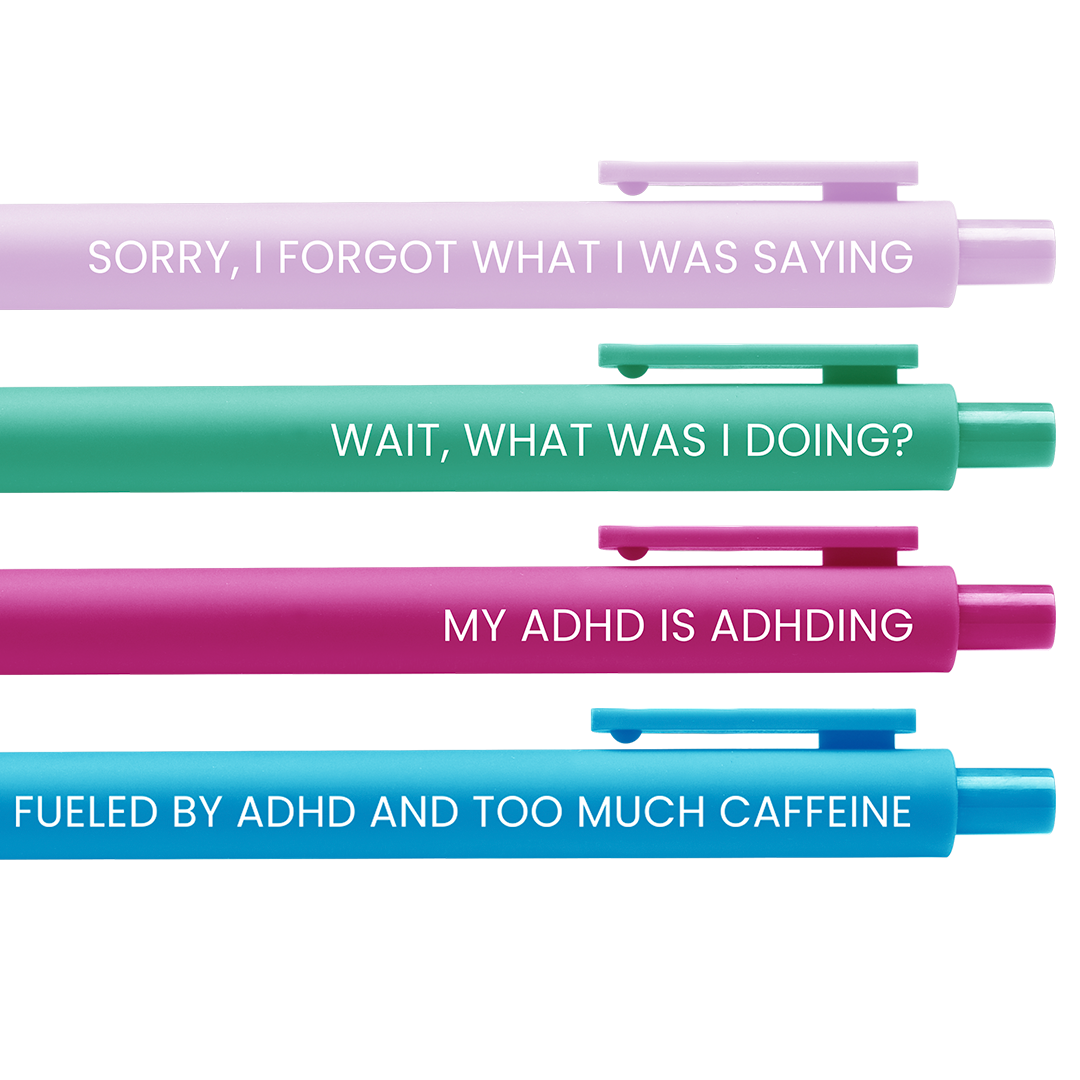 ADHD Neurodivergent Pen Set