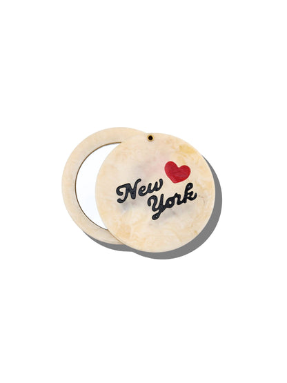 Hand-painted I Heart New York Mirror