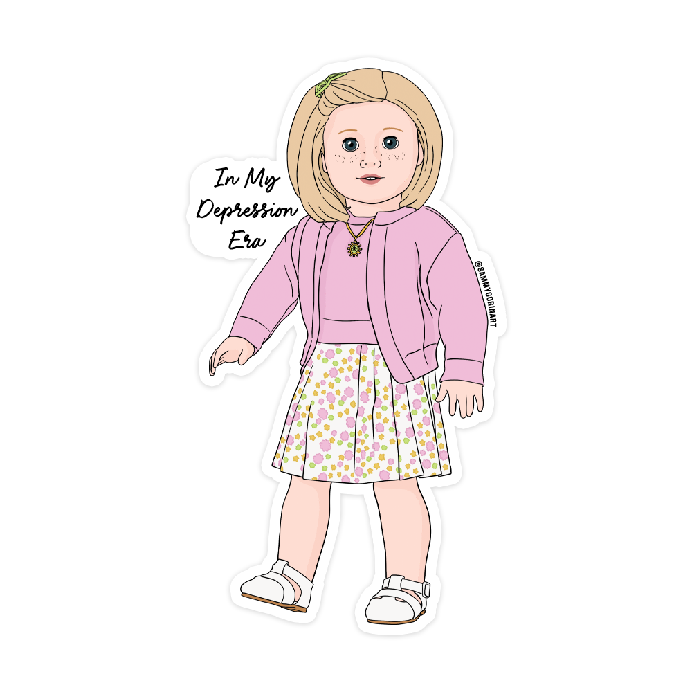 Kit Depression Era Sticker