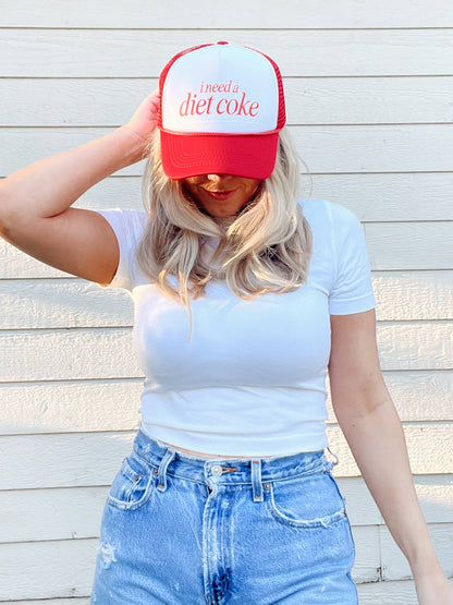 I Need a Diet Coke Trucker Hat