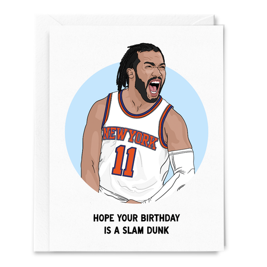Slam Dunk Birthday Card