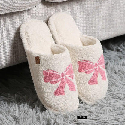 BOW SLIPPERS