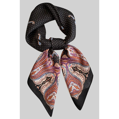 PRINTED SILKY SCARF
